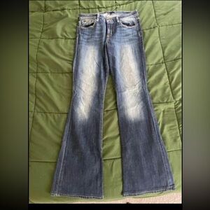 JOE’s the Visionaire high waist bootcut jeans, lightly worn